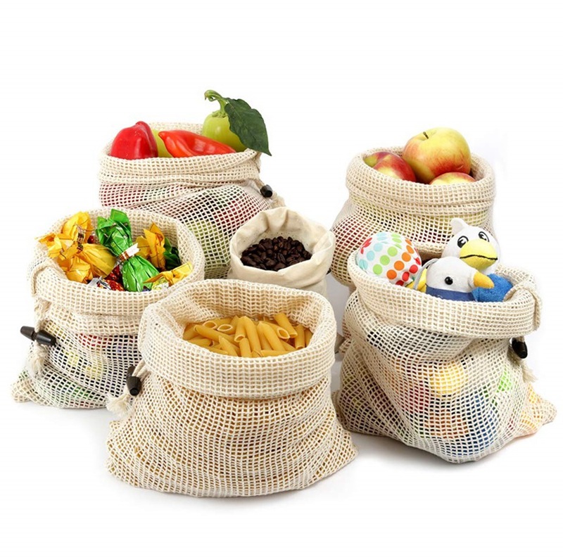 Bolsa pendurada para armazenamento de frutas e legumes para cozinha